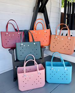 Borsa da Spiaggia Premium in EVA Grande, Impermeabile, Strutturata, Design Verticale, Resistente e Robusta per Attività all'Aperto - Product Image 2