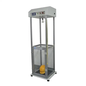 เครื่องทดสอบความทนทานต่อแรงกระแทกและการเจาะทะลุ สำหรับหมวกนิรภัยในห้องปฏิบัติการ ตรวจสอบการดูดซับแรงกระแทกและประสิทธิภาพการป้องกันการเจาะทะลุ - Product Image 3