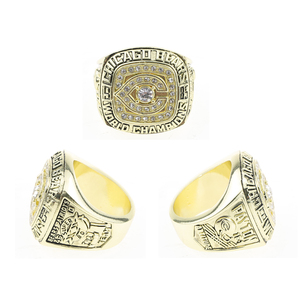 Bague de champion du Super Bowl NFL des <span class=keywords><strong>Chicago</strong></span> Bears 1985, en alliage de zircon, bijoux de football, commande en gros, directement de l'usine - Product Image 1