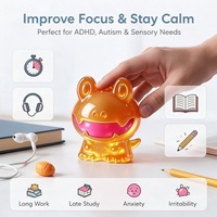 Jouet anti-stress grenouille verte mignonne à remontée lente, idéal pour la relaxation au bureau, cadeau