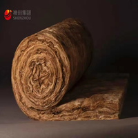 Feutre en Fibre de Verre Certifié, Écologique, Ignifuge, Isolation Phonique R30, Matériel d'Isolation pour Entrepôts et Toitures