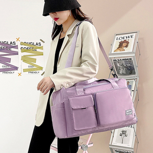 Bolsa <span class=keywords><strong>de</strong></span> Viaje Deportiva Impermeable Plegable Rápida, Bolsa <span class=keywords><strong>de</strong></span> Lona para Yoga, <span class=keywords><strong>Fin</strong></span> <span class=keywords><strong>de</strong></span> <span class=keywords><strong>Semana</strong></span>, Gimnasio, Viajes, Unisex - Product Image 3