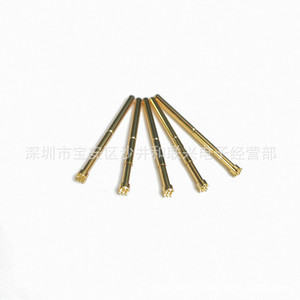 Sonde de test plaquée or PA125 H à tête à neuf dents, broche à ressort crantée de 2,0 mm pour pièces d'instruments - Product Image 5