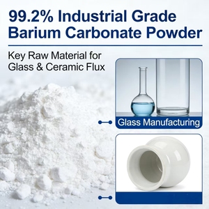 Pasokan Pabrik Barium Karbonat 50kg Kantong Anti Lembab |   Fluks Ideal untuk Industri Keramik Kaca - Product Image 2