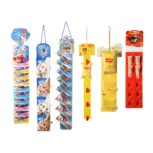 China Fábrica Ventas al por mayor Supermercados Exhibición Colgando Plástico Embalaje Tira Clips - Product Image 1