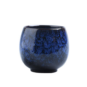 Taza maestra de cerámica estilo horno de estilo japonés, taza de <span class=keywords><strong>espresso</strong></span> clásica, juego de té de Kung Fu, taza de degustación de té en forma de huevo, tazón transfronterizo - Product Image 5