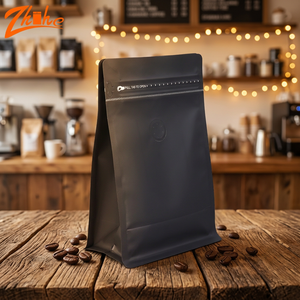 ถุงกาแฟแบบหยดพร้อมวาล์ว ป้องกันความชื้น ปิดผนึกได้ ผิวสัมผัสนุ่มแบบด้าน โฮโลแกรม มีสินค้าในสต็อก - Product Image 2