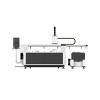 Machine de découpe laser à plaque tubulaire intégrée à source laser Raycus IPG 3000W pour le métal