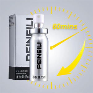 Spray retardateur sexuel Peineili 15 ml pour hommes, usage externe, anti-éjaculation précoce 60 minutes, prolonge l'érection et l'agrandissement du pénis, sans effets secondaires - Product Image 3