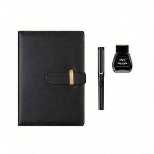 Wholesale High Quality Custom Promotional Notebooks Corporate Business <b>Gift</b> <b>Set</b> With Customized Logo A5 Pu Hardcover Notebooks - Product Image 1