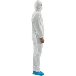 Traje de Protección Junlong Tipo 5/6 EN14126 para Cuarto Limpio, Impermeable, Antiestático y Anticorte - Product Image 4