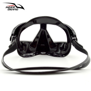หน้ากากดำน้ำแบบไร้กรอบ Keep Diving รุ่น DM-405 เลนส์กระจกชิ้นเดียว ปริมาตรน้อย ป้องกันฝ้า น้ำหนักเบา สำหรับดำน้ำฟรีไดฟ์วิ่ง กีฬาทางน้ำสำหรับผู้ใหญ่ - Product Image 4