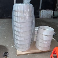 Conteneur d'isolation en fibre céramique anti-corrosion pour pièces de forme spéciale en fibre céramique pour four de fusion léger