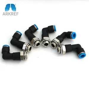 Hot Selling FESTOS Push-in L-fitting QSLL-G1/4-8 Plastic Pneumatic Fitting Air Hose Quick Connector Pneumatic Pu Connect Push In