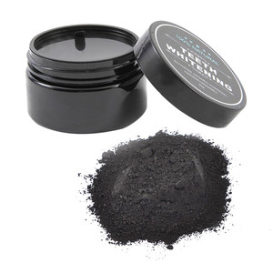 30g Polvere Naturale Sbiancante per Denti al Carbone di Bambù Nero per Pulizia dei Denti e Rimozione delle Macchie di Fumo, Carbone Attivo - Product Image 4