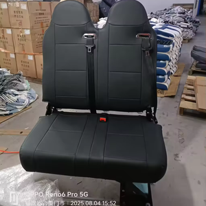 Universal Foldaway <strong>Bench</strong> <strong>Seat</strong> for Camper <strong>Van</strong> Mounted Full High Back Passenger <strong>Seat</strong> with Headrest Compatible with Transits - Product Image 3