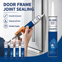 Système d'étanchéité en silicone One Seal : Réduit les coûts pour les murs-rideaux en verre, fenêtres, portes, aquariums, puits de lumière et serres