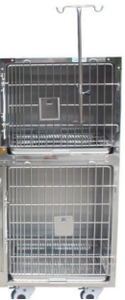 CH Fourniture d'usine <span class=keywords><strong>Cage</strong></span> de clinique pour animaux de compagnie de haute qualité pour chiens Cages pour animaux de compagnie en acier inoxydable d'instrument vétérinaire de luxe - Product Image 4