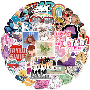 Paquete de 50 Pegatinas de <span class=keywords><strong>Taylor</strong></span> o de Artistas de <span class=keywords><strong>Swift</strong></span> en Europa y Estados Unidos, Pegatinas de <span class=keywords><strong>Taylor</strong></span> - Product Image 3
