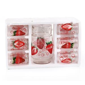 Juego de Vasos de Agua de Alta Costura con Diseño Floral Impreso - Product Image 6