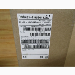 Transmetteur de niveau d'eau industriel Endress+Hauser Liquiline CM42 1 canal 2 fils en acier inoxydable de haute qualité - Product Image 3