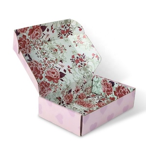 Chất lượng cao in ấn vận chuyển bưu phẩm sóng Quà Tặng phẳng giấy bao bì hộp cho quần áo giày khăn t Áo sơ mi thực phẩm - Product Image 1