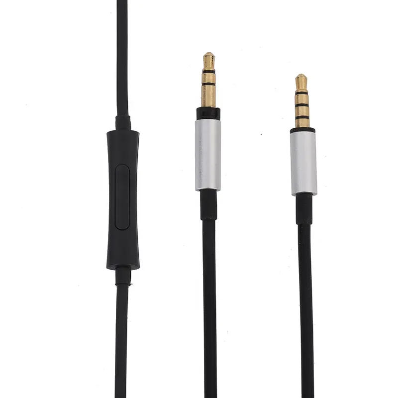Cable estéreo de alta calidad para coche, Cable de Audio y vídeo de 3,5mm, color negro, 1,8 M, para altavoz
