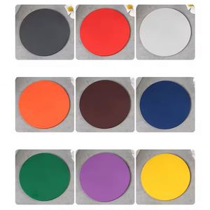 Sous-verre rond en silicone souple personnalisé avec logo, vente en gros d'usine, pour tasses à café, restaurants, hôtels, bars, cadeaux promotionnels d'affaires - Product Image 5