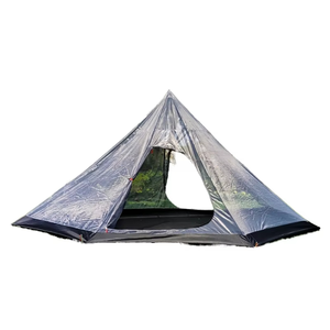 MCETO TX320pro tente d'été demi-maille intérieure pyramide <span class=keywords><strong>Tipi</strong></span> auvent chaud extérieur polyester sac à dos camping <span class=keywords><strong>moustiquaire</strong></span> - Product Image 3