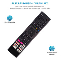 Control Remoto de Repuesto ERF3A80 de Buena Calidad para Televisores Hisense 4K UHD 50E7HQ 65E7HQ 65E78HQ