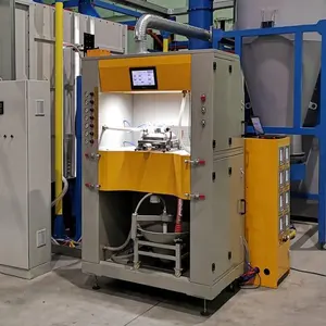 Máquina reciprocadora de pintura automática de centro de alimentación de polvo de cambio de Color rápido para línea de recubrimiento en polvo