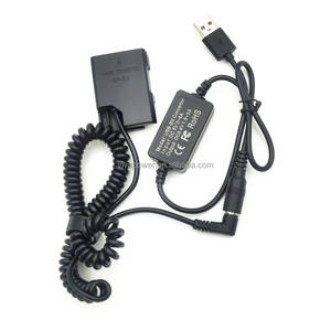 Câble convertisseur USB 5V + EN EL14 coupleur de EP-5A de batterie factice mâle pour <span class=keywords><strong>Nikon</strong></span> D3100 D3200 D3300 <span class=keywords><strong>D3400</strong></span> D3500 D5100 D5200 D5300 D5500 - Product Image 3
