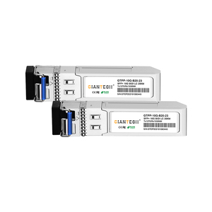 Módulo Óptico GANTEC SFP+ 10G BIDI de Grado Comercial, Equipo Monomodo de Fibra Única para WiFi 5G 4G 3G con Alcance de 20 km - Product Image 2