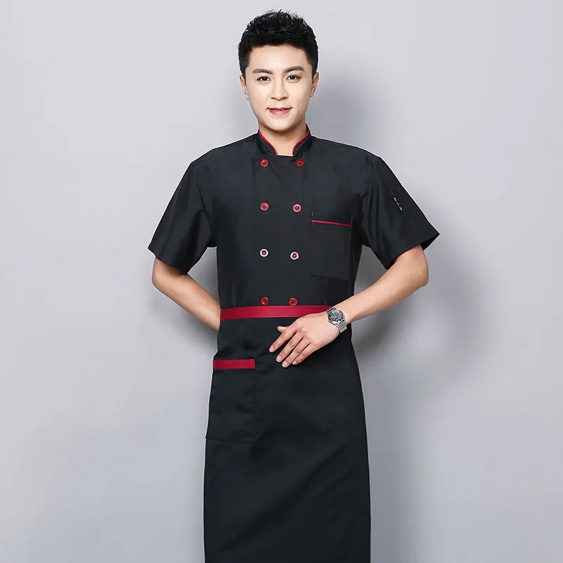 Vêtements noirs + Tablier