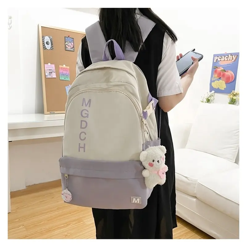 Hot Selling College Backpack Travel Children's Lightweight Child Bagpack School Bag For Girl