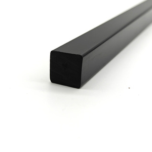 Barres en plastique extrudé carrées en <span class=keywords><strong>PVC</strong></span> solide de haute qualité, profilés d'extrusion en <span class=keywords><strong>PVC</strong></span> solide de haute qualité - Product Image 1