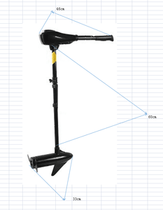 Motor de Arrastre a Pedal VK 46LBS con Barra de Montaje en <span class=keywords><strong>Y</strong></span> para Kayaks Sit-On-Top - Capacidad para <span class=keywords><strong>1</strong></span> Persona, Duradero <span class=keywords><strong>y</strong></span> Ecológico - Product Image 5