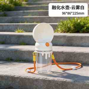 Minimalist Shape Pet Outdoor Water Bottle Silicone 550ml Light 179g for Travel - Product Image 2