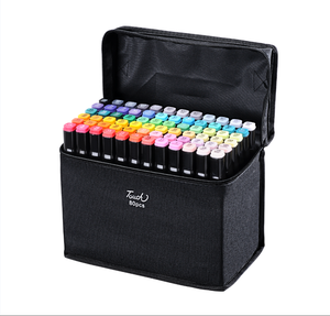 Rotulador de Alcohol de Alta Calidad, Nuevo, Secado Rápido, con Bolsa de Lona, Rotulador Permanente de Alcohol para Dibujar - Product Image 2