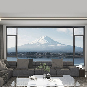 Tùy chỉnh biệt thự nhà dự án cửa sổ và cửa nhiệt phá vỡ cách nhiệt cửa sổ cách âm đôi kính nhôm cửa sổ - Product Image 2