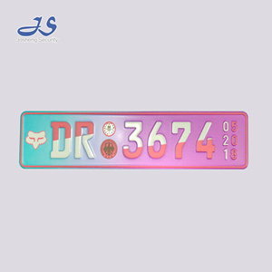 Placas de Matrícula Decorativas Personalizadas con Diseño Europeo, Placas de Matrícula con Número Personalizado, Placas de <span class=keywords><strong>Coche</strong></span> Estilo Europeo - Product Image 3