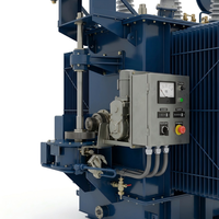 Transformateur immergé SSZ18 à trois bobines 110 kV 35 kV pour l'alimentation des parcs industriels et des usines minières avec changeur de tension sous charge