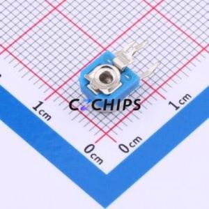 Résistance/potentiomètre réglable RM063-103(10K) à montage traversant (THT) 10 kOhm 25% 100 mW - Product Image 2