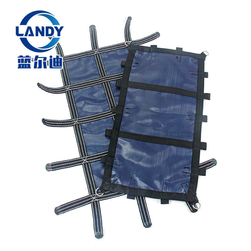 Cubierta de seguridad para piscina de malla de invierno Deep Blue