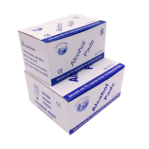 Toallitas de Preparación con <span class=keywords><strong>Alcohol</strong></span> Isopropílico al 70%, 3x6cm, Estériles, Hisopos Médicos con <span class=keywords><strong>Alcohol</strong></span>, Toallitas Antisépticas para Preparación de la <span class=keywords><strong>Piel</strong></span>, Certificación CE ISO - Product Image 2