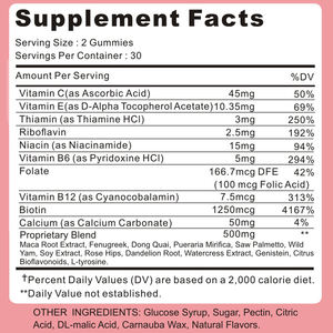 Excellent Price <b>Breast</b> Enlargement Gummies Supplements <b>Breast</b> Care <b>Breast</b> <b>Enhancement</b> Gummy Candy - Product Image 2