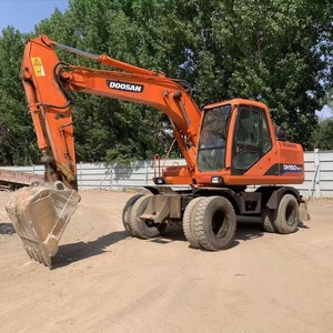 รถขุดดิน DOOSAN DH150W-7 มือสอง เครื่องจักรก่อสร้างมือสอง รถขุดล้อยางมือสองสำหรับขาย - Product Image 2