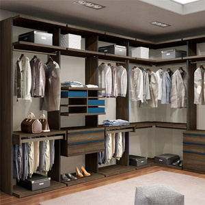 Competitive Price Modern Freestanding Double <strong>Mirror</strong> DIY <strong>Wardrobe</strong> Storage Cabinet Hot <strong>Sale</strong> Customized Built <strong>Wardrobes</strong> for Hotel - Product Image 2