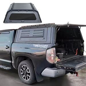 Custom <span class=keywords><strong>4x4</strong></span> impermeable de acero Pickup Hardtop Topper <span class=keywords><strong>Camper</strong></span> Truck Ranger dosel para Toyota Tundra 2022 - Product Image 2
