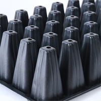 Barquettes de semis en plastique 32/50/72/98/105/128/150/200 cellules pour la germination des graines et la propagation des plantes en serre (légumes, fleurs)